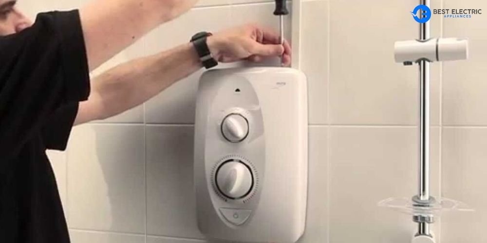 Electric shower installation guiden