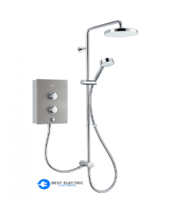 Mira Decor Dual Silver Electric Shower 10.8 kW 